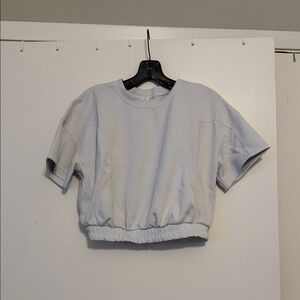 Lululemon Softstream Gathered T-Shirt Light Vapor